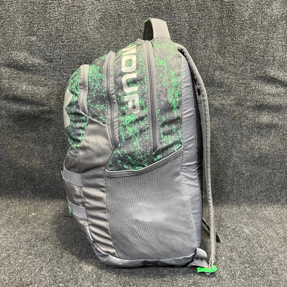 Under Armour 1300296 Gray Green Camo Travel Bag UA Storm Big Logo 5.0 Backpack